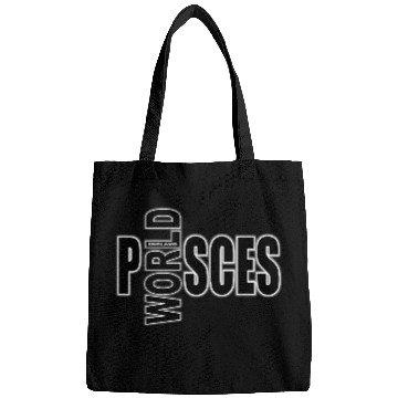 Discover pisces WORLD bw Bags