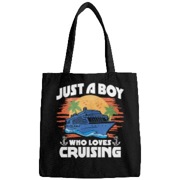 Discover Just A Boy Who Loves Cruising Bags