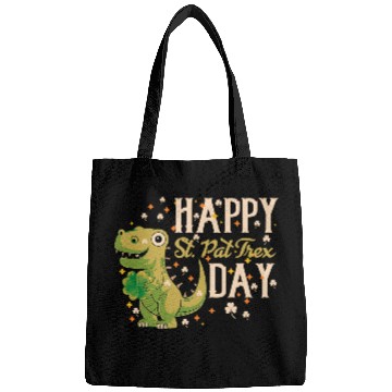 Discover Irish Trex Dino St Patricks Day Kids Toddler Boys Bags