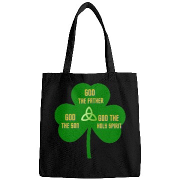 Discover Holy Trinity Shamrock St Patrick Religious Bags