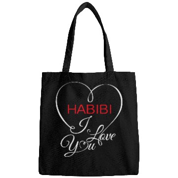 Discover Habibi i love you Bags