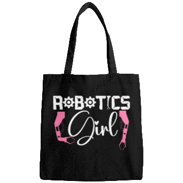 Discover Robot Robotics Engineer Female Bags