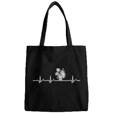 Discover Monstera Plant Heartbeat Bags