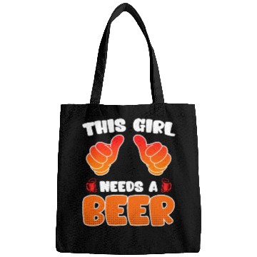 Discover This girl needs a beer vacation Spring Break Bags