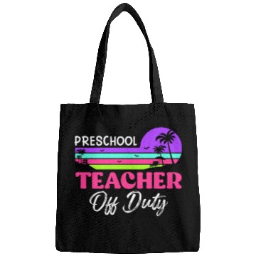 Discover Preschool teacher off school vacation duty teacher Bags