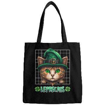 Discover St. Patrick's Day cats leprecats kittens Bags