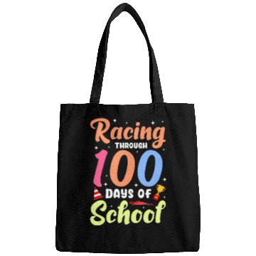 Discover Racing Through 100 Days of School Bags