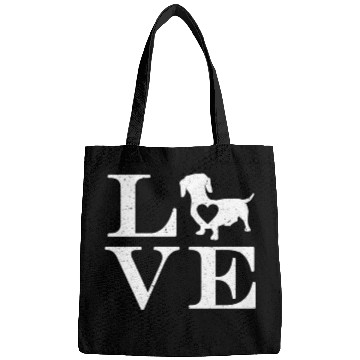 Discover Dachshund Gift Dixie Wiener Doxie Dackel Bags