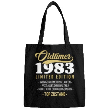 Discover 40th Birthday Vintage 1983 Bags