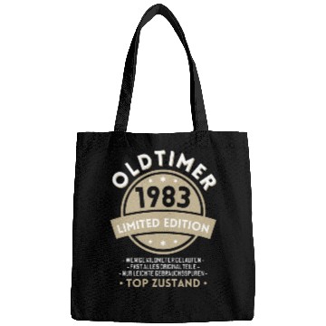 Discover 40th Birthday Vintage 1983 Bags