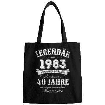 Discover 40th Birthday Vintage 1983 Bags
