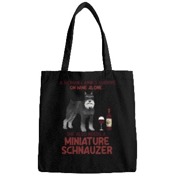 Discover A Woman Cannot Survive On Wine Alone Miniature Sch Bags
