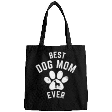 Discover BEST DOG MOM EVER Bags