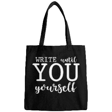 Discover Write Until You Surprise Yourself 2 Bags