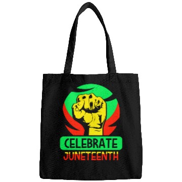 Discover Celebrate Juneteenth 1865 African Black American Bags