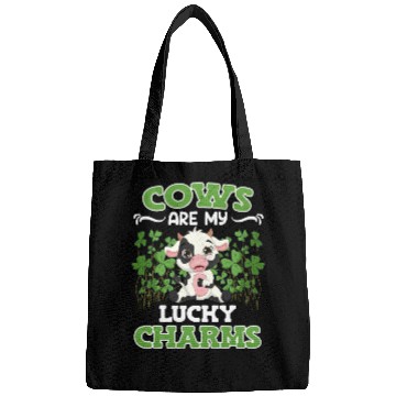 Discover Cows are my lucky charms farmer Bags