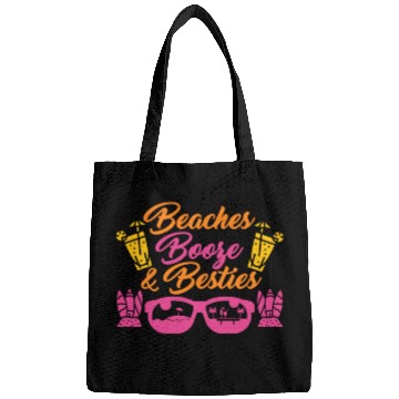 Discover Beaches Booze Besties Summer Vacation Spring Break Bags