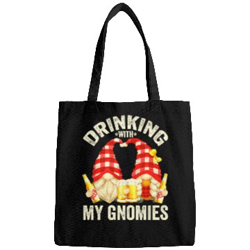 Discover Beer Drinking With My Gnomies For Women Funny Beer Bags
