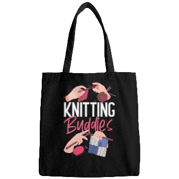 Discover Knitting Knitter Friends Besties Bags