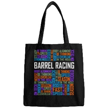 Discover Barrel Racing - Words Bags