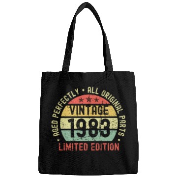 Discover 40th Birthday Vintage 1983 Bags