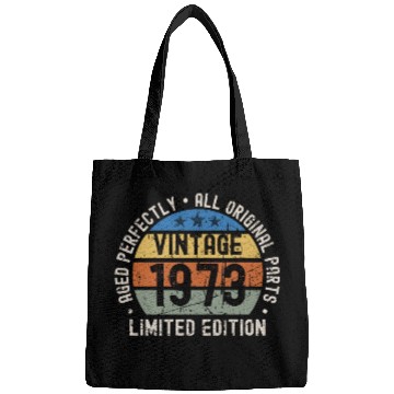 Discover 50th Birthday Vintage 1973 Bags