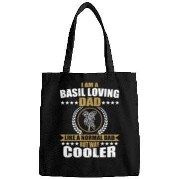 Discover Funny Basil Lover Dad For Men Bags