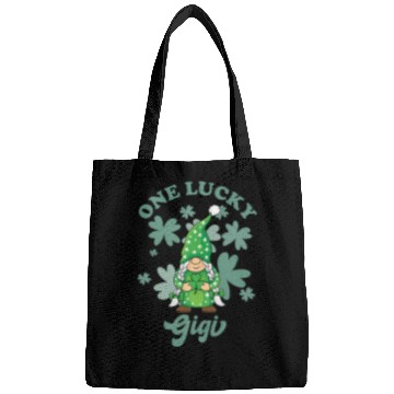 Discover One Lucky Gigi Irish Gnome St. Patrick's Day, St. Bags