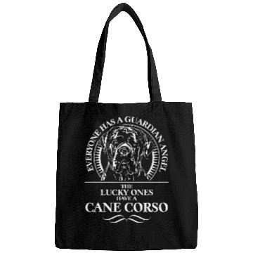 Discover Proud Cane Corso Guardian Angel dog quote Bags