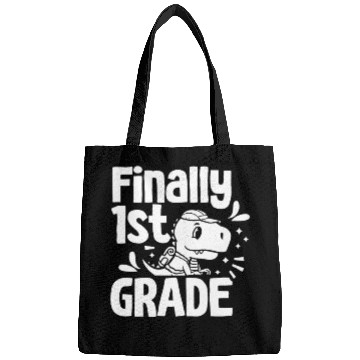 Discover Finally 1St Grade School Grader First Pupil Bags