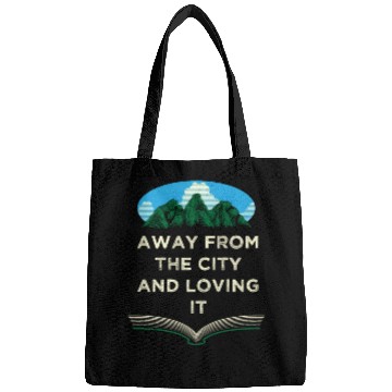 Discover Away From the City Camping Wildlife Camper Outdoor Bags