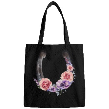 Discover Lucky Floral Horseshoe Bags