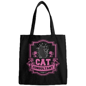 Discover Cat Consultant Crazy Cat Lover Bags