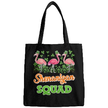 Discover Flamingo Shenanigan Squad St. Patrick's Day Bags