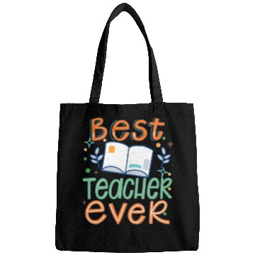 Discover Best Teacher Ever, Teachers Day, Teacher Appreciat Bags
