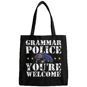 Discover Grammer Police - English Teacher Bags
