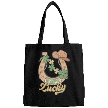 Discover Lucky Shamrock Horseshoe Bags