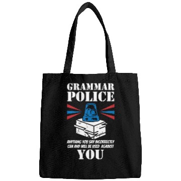 Discover Grammer Police - English Teacher Bags