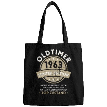 Discover 60th Birthday Vintage 1963 Bags