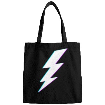 Discover Lightning Bolt Vaporwave Storm Lightning Bags