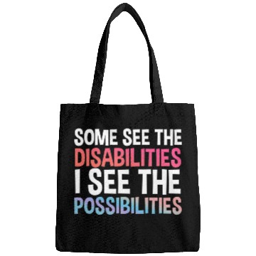 Discover I See Possabilities Special Education Teacher Bags