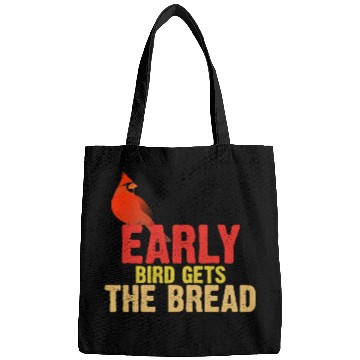 Discover Early Bird Gets The Bread Apparel Bird Lover Bags