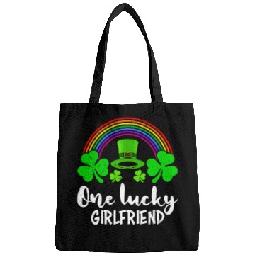 Discover One Lucky Girlfriend St Patrick's girlfriend Bags