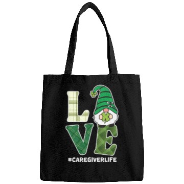 Discover Love Caregiver Life St. Patrick's Day Bags