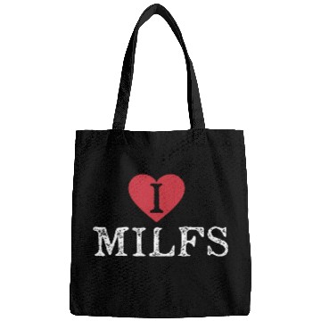 Discover I Heart Milfs Bags