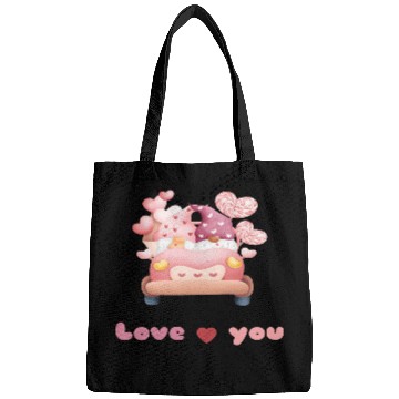 Discover Love valentine's day gnomes Bags