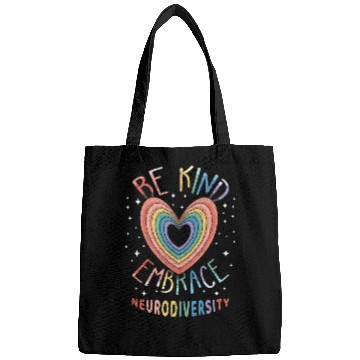 Discover Embrace Neurodiversity Puzzle Autism Awareness Bags