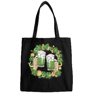 Discover St. Patrick's Day Irish Green Beer, Wine Cups Bags