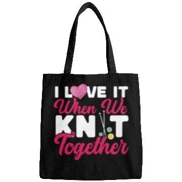 Discover Knitting Knitter Friends Besties Bags