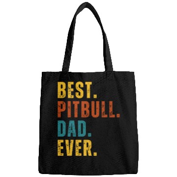 Discover BEST Pitbull Dad Ever Bags